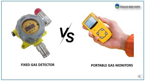 fixed gas detectors vs portable